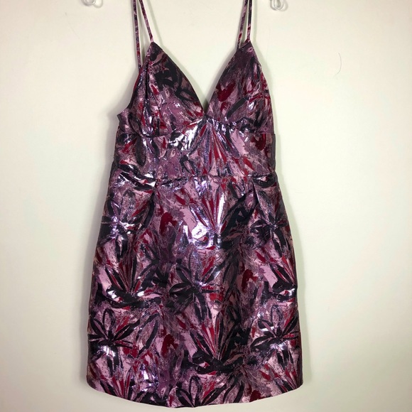 LAUNDRY Plum Wine color sleeveless dress SIZE 12 - Picture 3 of 15